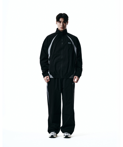 HYUNFIT（ヒョンフィット）の「CONTRAST REFLECTIVE JACKET-[BLACK]（ジャージ・メンズ・その他・MEDIUM/LARGE/X-LARGE）」の4枚目の写真