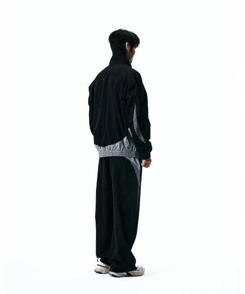 HYUNFIT（ヒョンフィット）の「CONTRAST REFLECTIVE JACKET-[BLACK]（ジャージ・メンズ・その他・MEDIUM/LARGE/X-LARGE）」の6枚目の写真