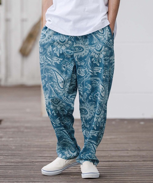 CAMBIO（カンビオ）の「mp14675-Lightweight Fabric Classic Paisley Balloon Pants バルーンパンツ(CAM26SS-016)（その他パンツ・メンズ・ブラック/ブルー/チャコール・L/M/S）」の4枚目の写真