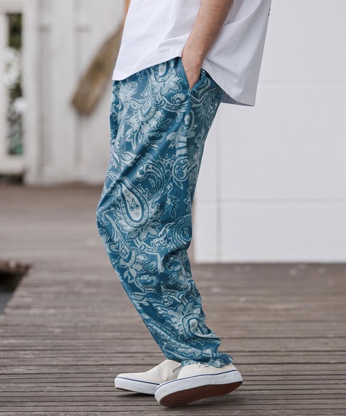CAMBIO（カンビオ）の「mp14675-Lightweight Fabric Classic Paisley Balloon Pants バルーンパンツ(CAM26SS-016)（その他パンツ・メンズ・ブラック/ブルー/チャコール・L/M/S）」の5枚目の写真