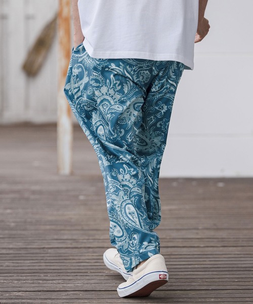 CAMBIO（カンビオ）の「mp14675-Lightweight Fabric Classic Paisley Balloon Pants バルーンパンツ(CAM26SS-016)（その他パンツ・メンズ・ブラック/ブルー/チャコール・L/M/S）」の6枚目の写真