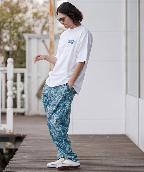 CAMBIO（カンビオ）の「mp14675-Lightweight Fabric Classic Paisley Balloon Pants バルーンパンツ(CAM26SS-016)（その他パンツ・メンズ・ブラック/ブルー/チャコール・L/M/S）」の8枚目の写真