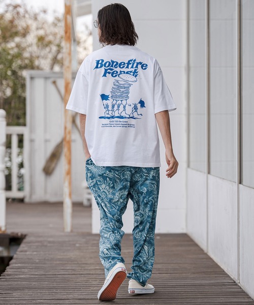 mp14675-Lightweight Fabric Classic Paisley Balloon Pants バルーン