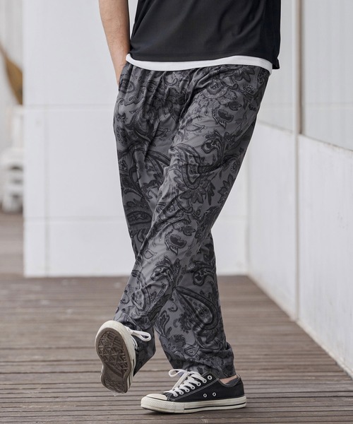 CAMBIO（カンビオ）の「mp14675-Lightweight Fabric Classic Paisley Balloon Pants バルーンパンツ(CAM26SS-016)（その他パンツ・メンズ・ブラック/ブルー/チャコール・L/M/S）」の10枚目の写真