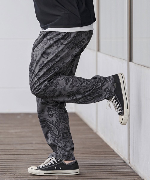 CAMBIO（カンビオ）の「mp14675-Lightweight Fabric Classic Paisley Balloon Pants バルーンパンツ(CAM26SS-016)（その他パンツ・メンズ・ブラック/ブルー/チャコール・L/M/S）」の12枚目の写真
