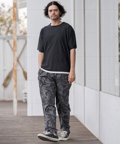 CAMBIO（カンビオ）の「mp14675-Lightweight Fabric Classic Paisley Balloon Pants バルーンパンツ(CAM26SS-016)（その他パンツ・メンズ・ブラック/ブルー/チャコール・L/M/S）」の13枚目の写真