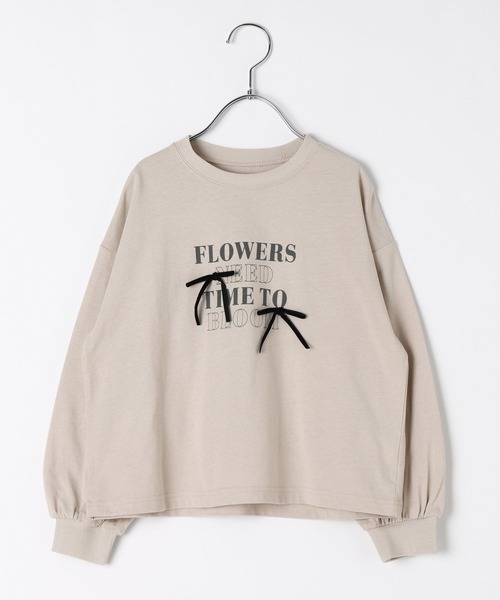 GLOBAL WORK（グローバルワーク）の「ヘビロッTEEモチーフ長袖/637987（Tシャツ/カットソー・キッズ・イエロー/グレー系その他3/ライトブルー/ホワイト系その他2/チャコールグレー・140cm/150cm/130cm/160cm）」の4枚目の写真