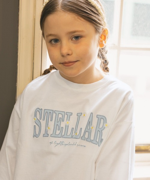 GLOBAL WORK（グローバルワーク）の「ヘビロッTEEモチーフ長袖/637987（Tシャツ/カットソー・キッズ・イエロー/グレー系その他3/ライトブルー/ホワイト系その他2/チャコールグレー・140cm/150cm/130cm/160cm）」の12枚目の写真