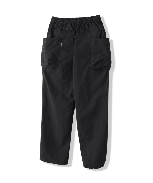 MODERMENT（モダーメント）の「[ナイロン] ベルト付きテックカーゴストリングパンツ [ブラック]（スウェットパンツ・レディース・その他・LARGE/MEDIUM/X-LARGE）」の6枚目の写真