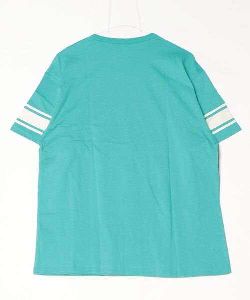 jeans-b 2nd（ジーンズベーセカンド）の「Jeans-b 2nd/ジーンズベーセカンド WISH Tシャツ フリーサイズ（Tシャツ/カットソー・メンズ・オフホワイト/ブルー・F）」の3枚目の写真