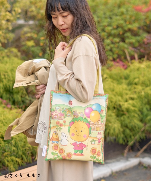 CRAFT STANDARD BOUTIQUE（クラフトスタンダードブティック）の「COJI‐COJI/コジコジ トートバッグ（トートバッグ・レディース・イエロー・FREE）」の19枚目の写真