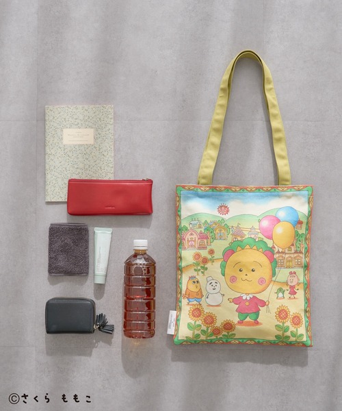 CRAFT STANDARD BOUTIQUE（クラフトスタンダードブティック）の「COJI‐COJI/コジコジ トートバッグ（トートバッグ・レディース・イエロー・FREE）」の17枚目の写真