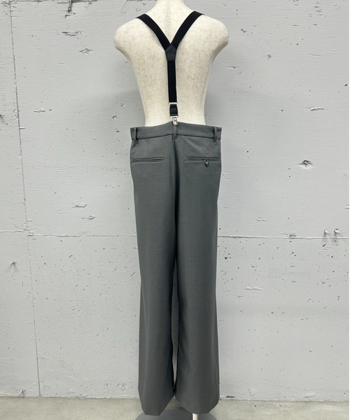 PROVOKE （プロヴォーク）の「SUSPENDERS TUCK PANTS（スラックス・レディース・グレー・FREE）」の6枚目の写真