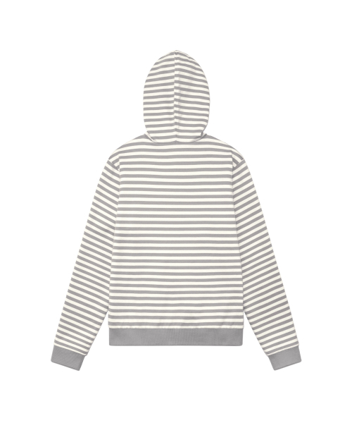 THECOLDESTMOMENT(ザコールデストモーメント)の「TCM reversible stripe hooded zip-up (beige)(パーカー・レディース・その他・SMALL/MEDIUM/LARGE)」の3枚目の写真
