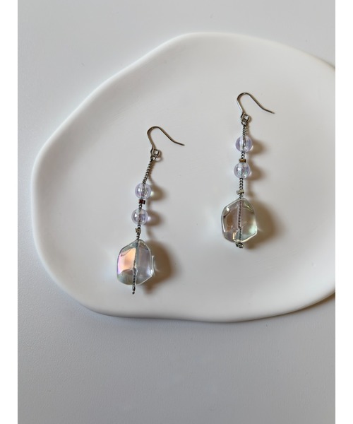 tone(トーン)の「【TOMEI LAB】ニュアンス チェーン ピアス(MA)(ピアス(両耳用)・レディース・その他・FREE)」の2枚目の写真