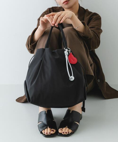 RODE SKO（ロデスコ）の「ウォーターレペレントミニショルダー（ショルダーバッグ・レディース・ライトグレー/ベージュ/ブラック/グレー・ONE）」の7枚目の写真