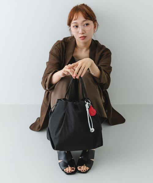 RODE SKO（ロデスコ）の「ウォーターレペレントミニショルダー（ショルダーバッグ・レディース・ライトグレー/ベージュ/ブラック/グレー・ONE）」の8枚目の写真