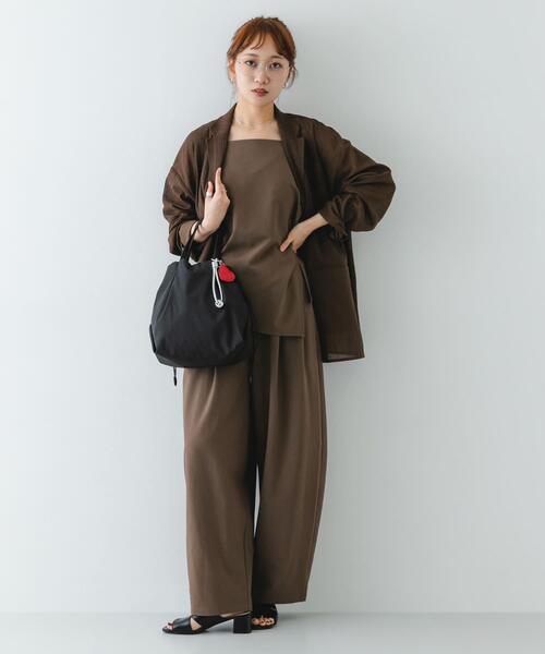 RODE SKO（ロデスコ）の「ウォーターレペレントミニショルダー（ショルダーバッグ・レディース・ライトグレー/ベージュ/ブラック/グレー・ONE）」の13枚目の写真