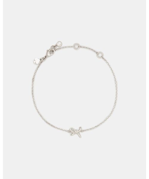 kate spade new york(ケイトスペード ニューヨーク)の「ガーリー パーリー ミニ ボウ ブレスレット(ブレスレット・レディース・グレー・ONESIZE)」の1枚目の写真