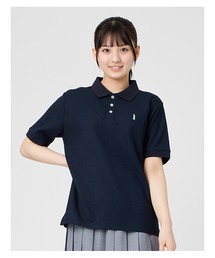 ポロシャツ 半袖 COOLMAX ミント女神 スクール 制服 通学 中学生