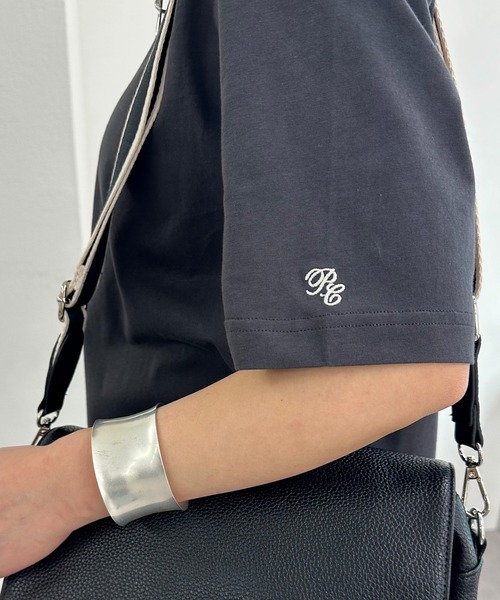 PUAL CE CIN（ピュアルセシン）の「【＠sein___000企画】汗シミ防止加工カットソーワンピース（ワンピース・レディース・スミクロ/キャメル・FREE）」の12枚目の写真