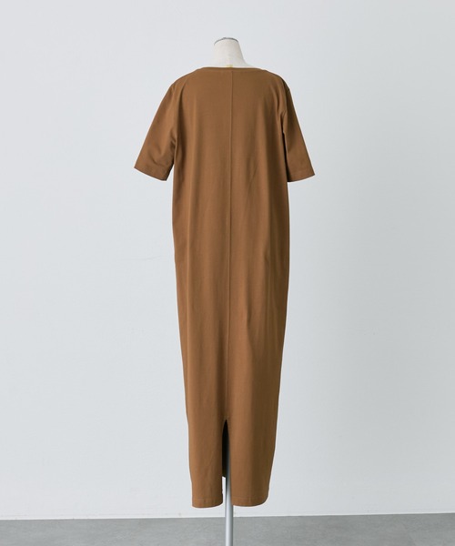 PUAL CE CIN（ピュアルセシン）の「【＠sein___000企画】汗シミ防止加工カットソーワンピース（ワンピース・レディース・スミクロ/キャメル・FREE）」の17枚目の写真