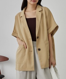 セール】Embroidery tailored jacket/刺繍入りテーラードジャケット