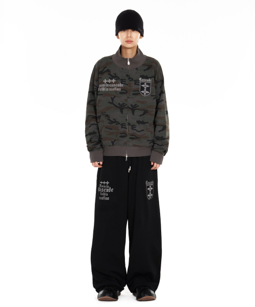 IDWS(アイドンワナセル)の「Cross Layered Sweat Pants Black(スウェットパンツ・レディース・その他・1/2/0)」の17枚目の写真