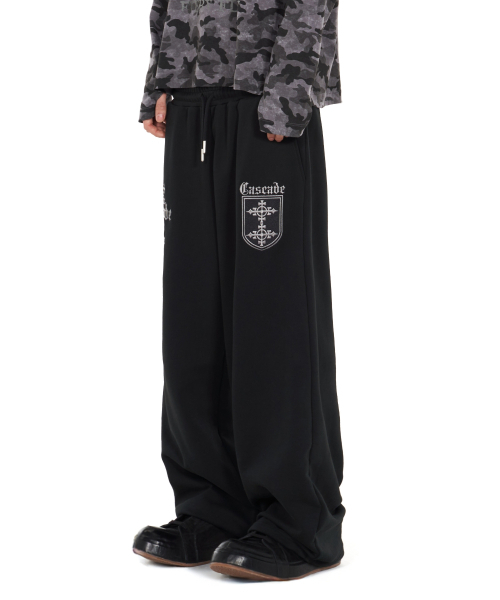 IDWS(アイドンワナセル)の「Cross Layered Sweat Pants Black(スウェットパンツ・レディース・その他・1/2/0)」の20枚目の写真