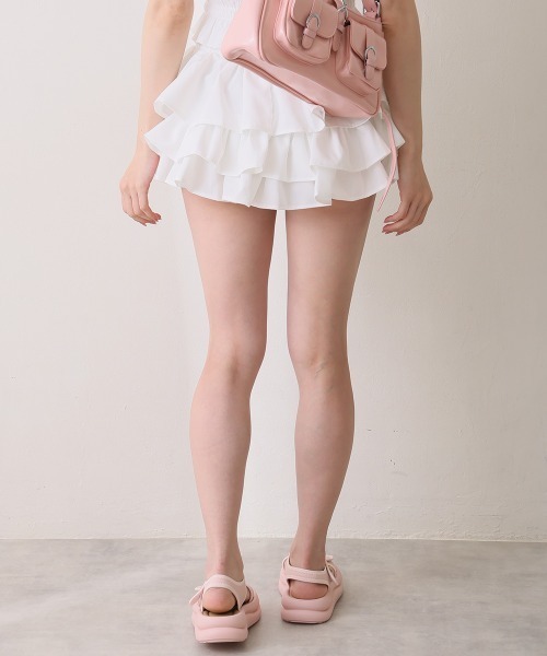DEMETER（デメテル）の「厚底 ダブルソール ビジュー ベルクロ スポーツサンダル（サンダル・レディース・ブラック/ライトブルー/ライトピンク/ホワイト・S/M/L/LL）」の18枚目の写真