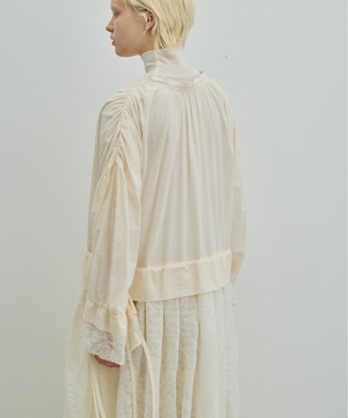 PERNA(ペルナ)の「レーシーチャーチドレス(ワンピース・レディース・アイボリー・MEDIUM/LARGE)」の9枚目の写真