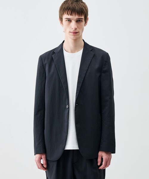 EDITION（エディション）の「NET PLUS ジャケット（テーラードジャケット・メンズ・ブラック・S/M/L）」の3枚目の写真