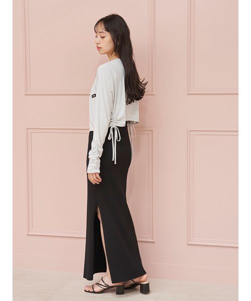 SNIDEL(スナイデル)の「【WEB限定/LUMISHADE】UVボレロカーディガン(カーディガン/ボレロ・レディース・ホワイト/ライトブルー/チャコールグレー/シルバー・F)」の18枚目の写真