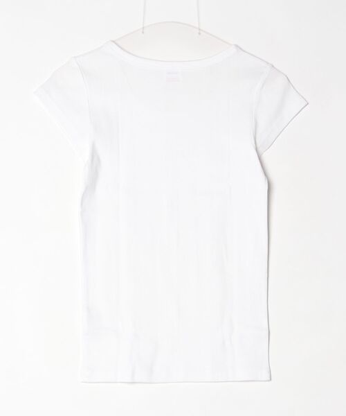 MILLER(ミラー)の「"02"≪Robert P. Miller≫パックT パネルリブ Tシャツ(Tシャツ/カットソー・レディース・ブラック/ホワイト×ブラック/グレー/オフホワイト/スモークピンク/ホワイト系1/チャコールグレー・FREE)」の8枚目の写真