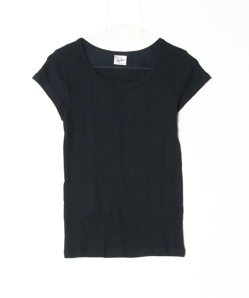 MILLER(ミラー)の「"02"≪Robert P. Miller≫パックT パネルリブ Tシャツ(Tシャツ/カットソー・レディース・ブラック/ホワイト×ブラック/グレー/オフホワイト/スモークピンク/ホワイト系1/チャコールグレー・FREE)」の10枚目の写真