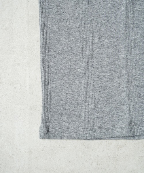 MILLER(ミラー)の「"02"≪Robert P. Miller≫パックT パネルリブ Tシャツ(Tシャツ/カットソー・レディース・ブラック/ホワイト×ブラック/グレー/オフホワイト/スモークピンク/ホワイト系1/チャコールグレー・FREE)」の15枚目の写真