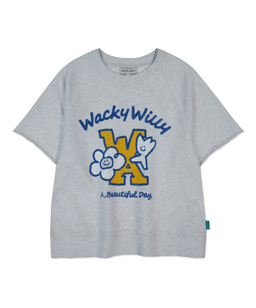 Wacky WiLLy(ワッキーウィリー)の「ウーマンズキキアンドリリースウェット半袖Tシャツライトグレー(Tシャツ/カットソー・レディース・その他・F)」の1枚目の写真