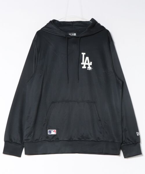 NEW ERA(ニューエラ)の「NEW ERA ロゴフーディー(パーカー・メンズ・ネイビー・MEDIUM/SMALL/LARGE)」の1枚目の写真