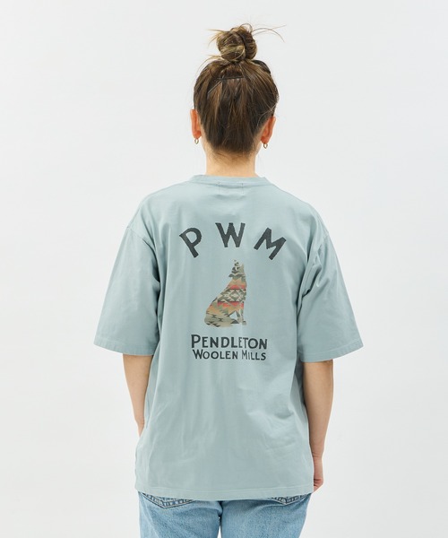 PENDLETON（ペンドルトン）の「PENDLETON/ペンドルトン ショートスリーブ ナショナルパークガーメントダイ バックプリントTシャツ（Tシャツ/カットソー・メンズ・ホワイト/ベージュ/チャコールグレー/ライトブルー・MEDIUM/LARGE）」の4枚目の写真