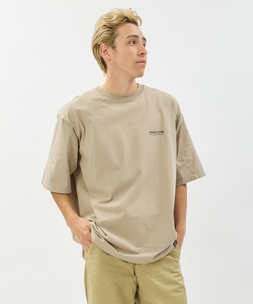 PENDLETON（ペンドルトン）の「PENDLETON/ペンドルトン ショートスリーブ ナショナルパークガーメントダイ バックプリントTシャツ（Tシャツ/カットソー・メンズ・ホワイト/ベージュ/チャコールグレー/ライトブルー・MEDIUM/LARGE）」の17枚目の写真