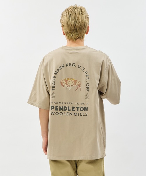 PENDLETON（ペンドルトン）の「PENDLETON/ペンドルトン ショートスリーブ ナショナルパークガーメントダイ バックプリントTシャツ（Tシャツ/カットソー・メンズ・ホワイト/ベージュ/チャコールグレー/ライトブルー・MEDIUM/LARGE）」の18枚目の写真