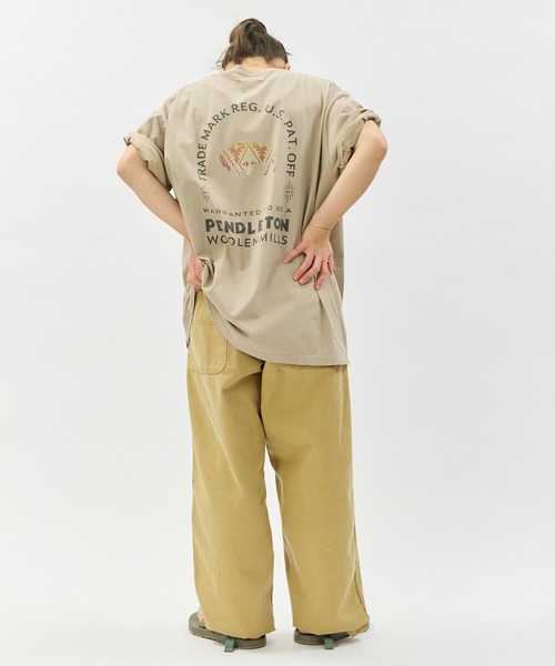 PENDLETON（ペンドルトン）の「PENDLETON/ペンドルトン ショートスリーブ ナショナルパークガーメントダイ バックプリントTシャツ（Tシャツ/カットソー・メンズ・ホワイト/ベージュ/チャコールグレー/ライトブルー・MEDIUM/LARGE）」の20枚目の写真