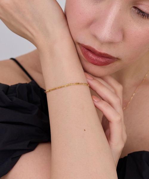 JUPITER（ジュピター）の「【SV】チェーンブレスレット　ニッケルフリー/金属アレルギー（ブレスレット・レディース・ゴールド・FREE）」の5枚目の写真