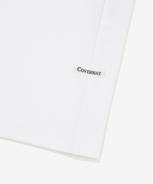COVERNAT(カバーナット)の「クールコットンシグネチャーシンボルグラフィックTシャツホワイト(Tシャツ/カットソー・レディース・その他・X-SMALL/SMALL/MEDIUM/LARGE/X-LARGE/XX-LARGE)」の11枚目の写真