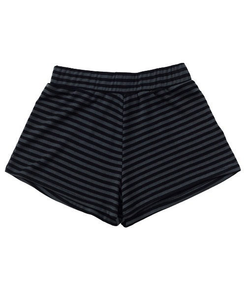 NIIER NOR(ニアノア)の「A'GEM/9 × .kom 『NIIER NOR/ニーアノア』 REVOLVER STRIPE MICRO PANTS/リボルバーボーダーマイクロ パンツ(その他パンツ・レディース・ブラック/ホワイト・FREE)」の3枚目の写真