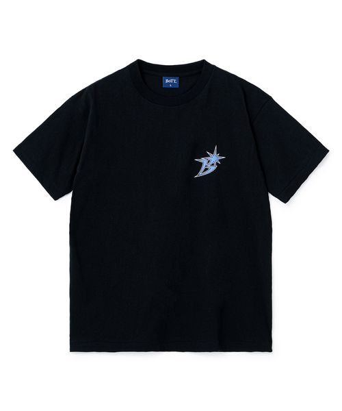 BOTT(ボット)の「BoTT / ボット B Logo Tee(Tシャツ/カットソー・メンズ・ライトブルー/ブラック/ホワイト・LARGE/MEDIUM/X-LARGE)」の3枚目の写真