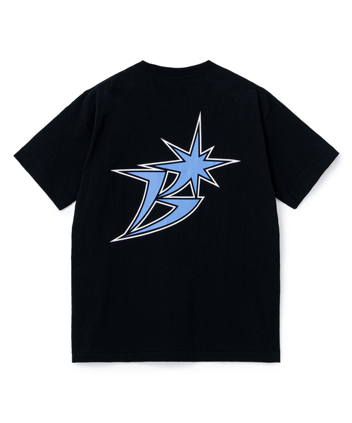 BOTT(ボット)の「BoTT / ボット B Logo Tee(Tシャツ/カットソー・メンズ・ライトブルー/ブラック/ホワイト・LARGE/MEDIUM/X-LARGE)」の4枚目の写真