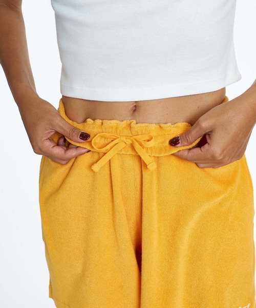 ROXY(ロキシー)の「ROXY/ロキシー ショートパンツ パイル生地 セットアップ対応 ROXY SURF SALT&SUN SHORTS RPT262048(その他パンツ・レディース・ブラウン系その他/オレンジ・M/L)」の9枚目の写真
