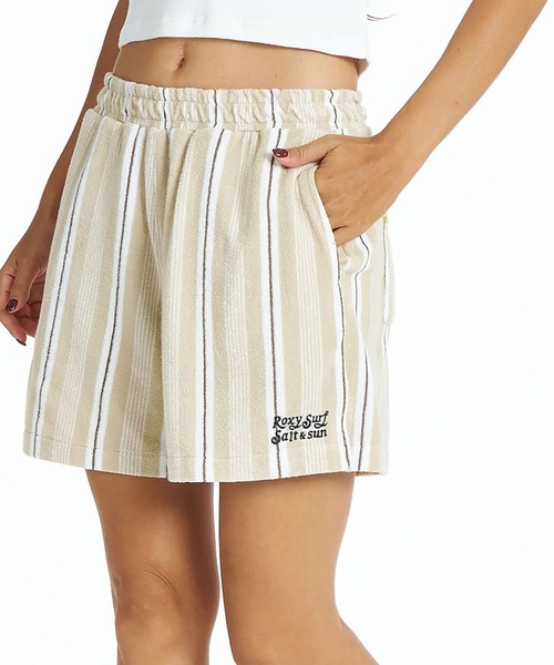 ROXY(ロキシー)の「ROXY/ロキシー ショートパンツ パイル生地 セットアップ対応 ROXY SURF SALT&SUN SHORTS RPT262048(その他パンツ・レディース・ブラウン系その他/オレンジ・M/L)」の3枚目の写真