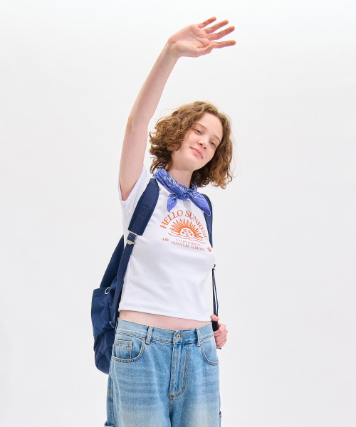 HELLO SUNRISE(ハローサンライズ)の「HS Canvas Duffle Backpack_Navy & Navy(バックパック/リュック・レディース・その他・OS)」の3枚目の写真